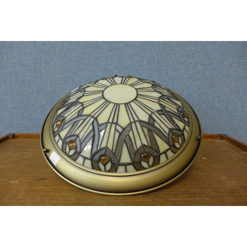 394 - A Tiffany style lamp shade