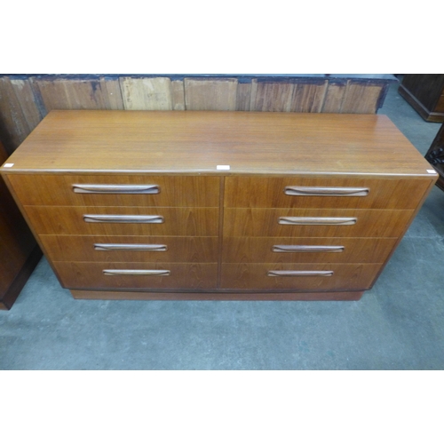 85 - A G-Plan Fresco teak chest of drawers