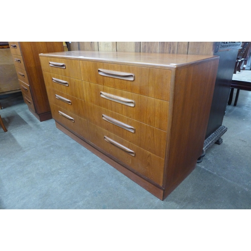 85 - A G-Plan Fresco teak chest of drawers