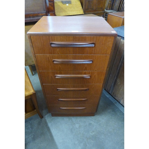 86 - A G-Plan Fresco teak chest of drawers