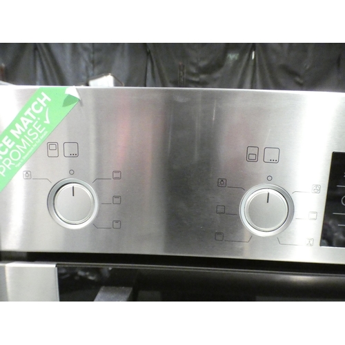 3118 - Bosch Built-In Electric Double Multi-Function Oven - Black ( H888xW595xD550) model no HBM43B250B, or... 