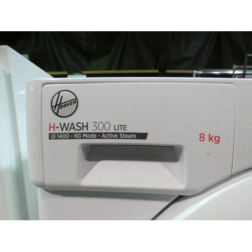 3125 - Hoover H-Wash 300Lite Integrated Washing Machine (8kg) (H820xW600xD525) model no HBWS 48D1E, origina... 