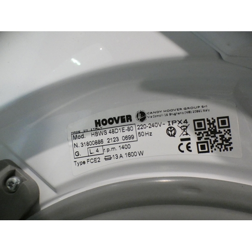 3125 - Hoover H-Wash 300Lite Integrated Washing Machine (8kg) (H820xW600xD525) model no HBWS 48D1E, origina... 