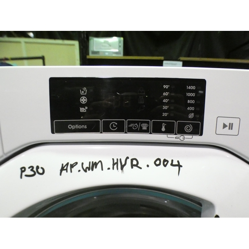 3128 - Candy Smart Integrated Washing Machine (8kg) (H820xW600xD525) model no CBW48D1E, original RRP £340.8... 