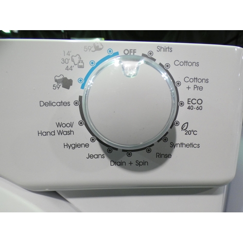 3128 - Candy Smart Integrated Washing Machine (8kg) (H820xW600xD525) model no CBW48D1E, original RRP £340.8... 