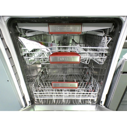 3132 - Neff Fully Integrated Dishwasher-Door Open Assist (H815xW598xD550) model no S515T80D1G, original RRP... 