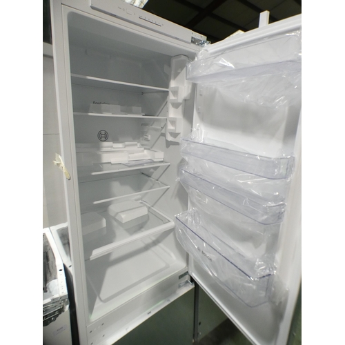 3135 - Bosch Chrome Integrated Fridge Freezer (H1756xW912xD732) model KIV87NSFOG/03, original RRP £2050 inc... 