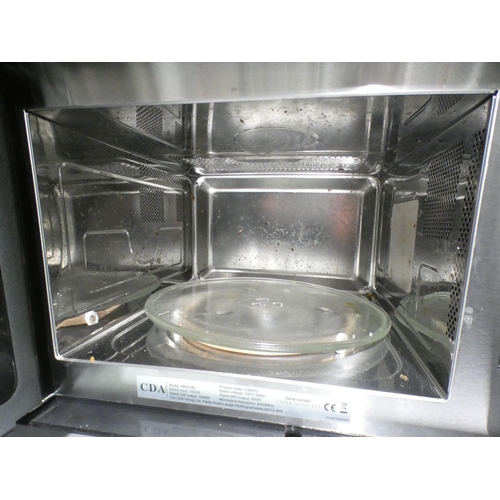 3139 - CDA Built In Microwave with Grill - Left Hinge Opening (H388xW594xD390) - model no. VM231BL - origin... 