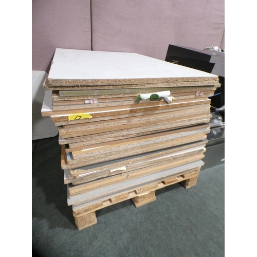 3140 - A pallet of MDF boards * This lot is subject to vat