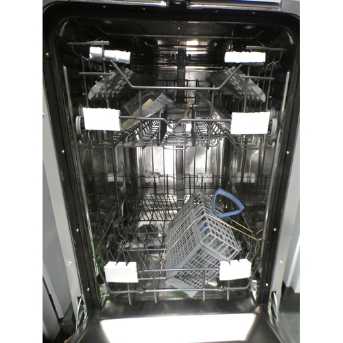 3143 - Matrix Fully Integrated Slimline Dishwasher (H820xW448xD550) - model no. MDI4011 - original RRP £268... 