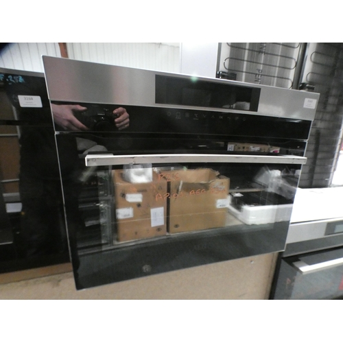 3163 - AEG Single Pyrolytic Compact Oven (H455xW594xD567 ) model no KPK742220M, original RRP £657.50 inc. V... 