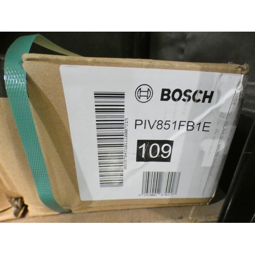3187 - Bosch Induction 5 Zone Hob (H51xW802xD522) model no PIV851FB1E, original RRP £707.50 inc. VAT * This... 