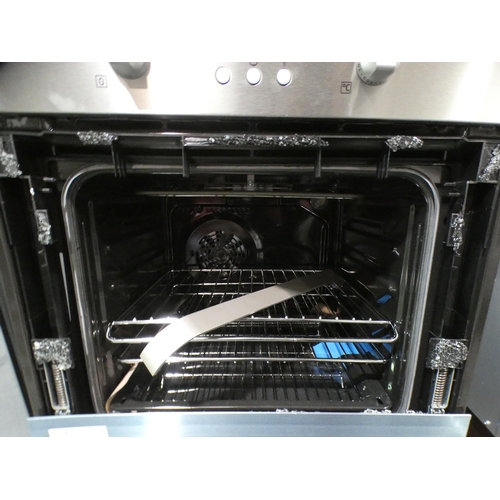 3198 - Zanussi Electric Oven (H590xW594xD560) - model no. ZOB343X - original RRP £233.34 i * This lot is su... 