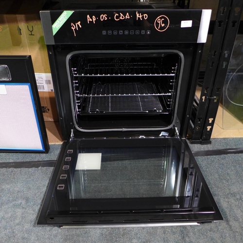 3015 - CDA  Single Multi-Function Pyrolytic Oven - Stainless Steel (H595xW595xD567 ), model no SK510, origi... 