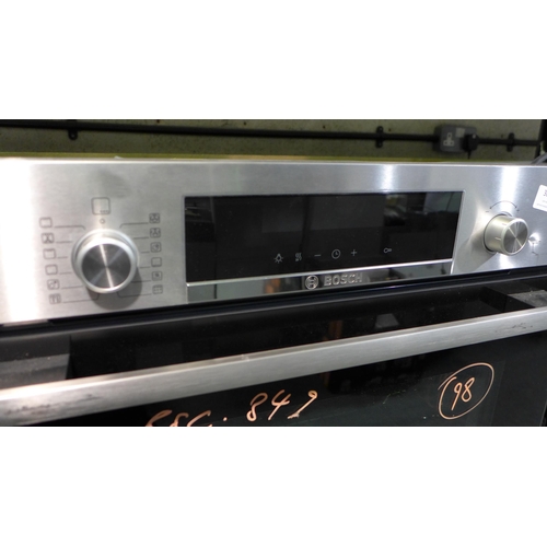 3020 - Bosch Pyrolytic Single Oven ( H595xW595xD548) model no HBA5780S0B/30, original RRP £565.84 inc. VAT ... 