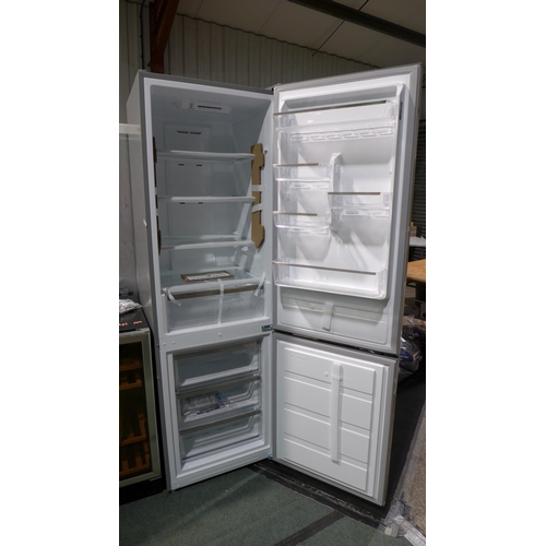 3040 - Stoves freestanding brushed stainless steel fridge freezer, Model:- NF60189 original RRP £569.00 inc... 