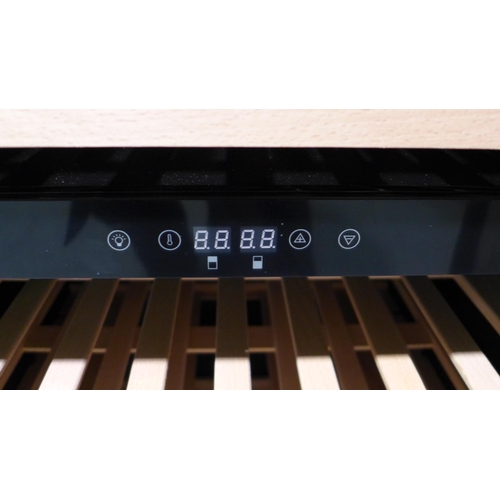 3042 - Viceroy Under Counter Wine Cooler (H870xW595xD570) - model no.:- WRWC60SS - original RRP £998.34 inc... 