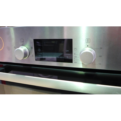 3054 - Bosch Built-in Electric Single Fan Oven - Stainless Steel ( H595xW595xD548) model no HBA13B150B, ori... 