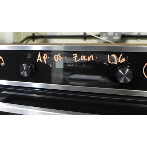 3064 - Zanussi FanCook Single Oven (H594xW594xD568) model no ZOCND7X1, original RRP £324.17 inc. VAT * This... 