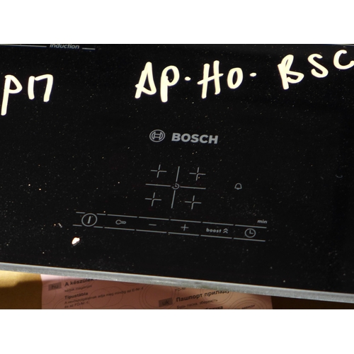 3073 - Bosch Induction 4 Zone Hob (H51xW592xD522) Model :- PUE611BF1B/17, original RRP £412.50 inc. VAT * T... 