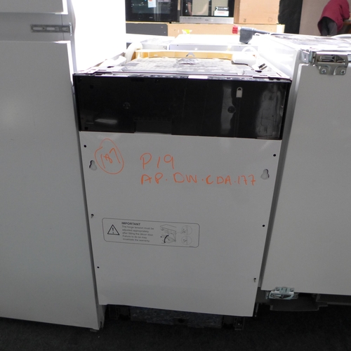 3097 - CDA Slimline dishwasher (model - WC432/1)* This lot is subject to VAT