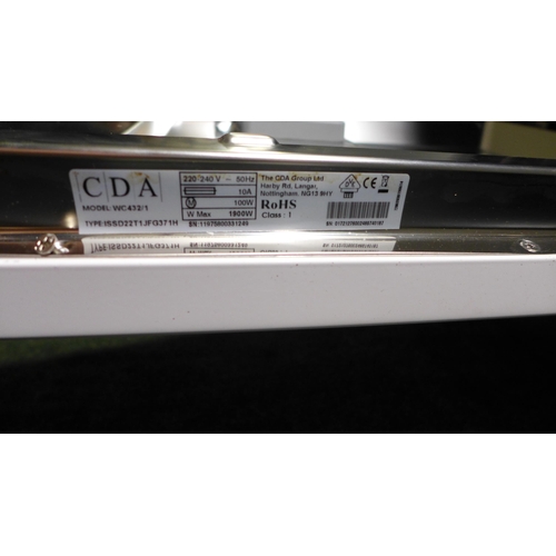 3097 - CDA Slimline dishwasher (model - WC432/1)* This lot is subject to VAT