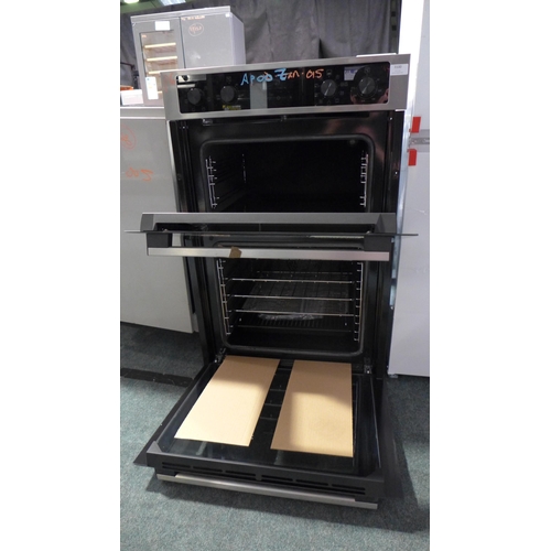 3100 - Zanussi Built In Airfry Double Oven (H888xW594xD568), model no ZKGNA4X1, original RRP £440.84 inc. V... 