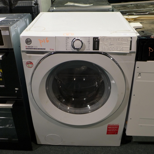 3103 - Hoover H-Wash 500 Freestanding Washing Machine (10kg) (H850xW600xD520) model no HWB 410AMC, original... 