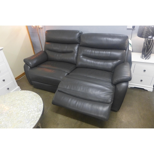 1309 - Fletcher three seater leather power recliner, original RRP £958.33 + VAT  * This lot is subject to V... 