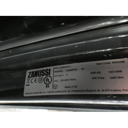 3170 - Zanussi Combi Microwave (H455xW595xD567) model no ZVENM7X1, original RRP £524.17 inc. VAT * This lot... 