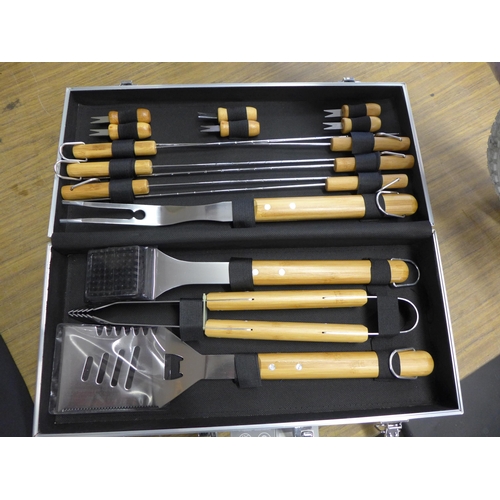 2121 - John Lewis BBQ set - unused