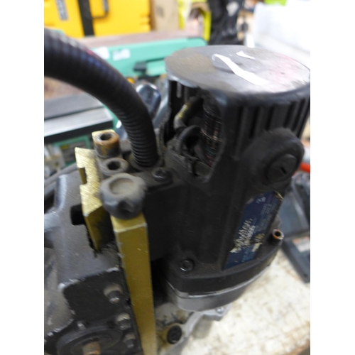 2140 - Evolution ME3500 magnetic drill - failed electrical safety test due to broken earth wire/damaged cab... 