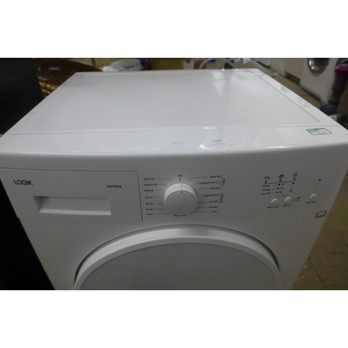 2181 - Logik 7kg condenser tumble dryer