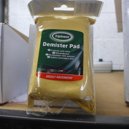 2226 - 24 packaged chamois demister pads, highly absorbent