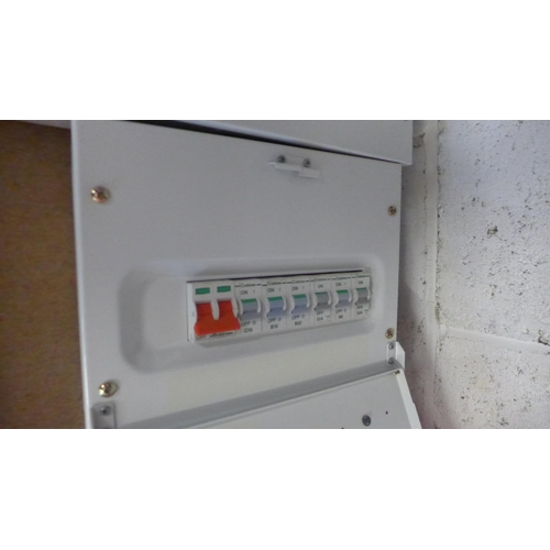 2231 - 2 metal clad consumer units,6 R.C.B.O. safety trips & 17 various trips & spares