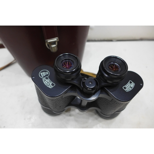 2275 - Pair of Carl Zeiss Dekarem 10x50 binoculars & case