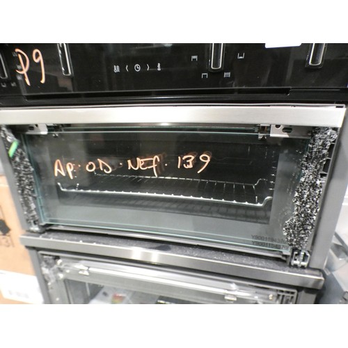 3182 - Neff N50 Built In Double Pyrolytic Oven (H888xW594xD550 ) model no U2ACM7HN0B original RRP £1457.50 ... 