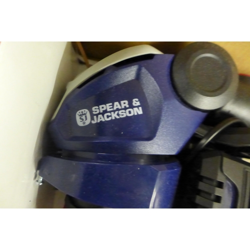 2427 - Spear & Jackson 36v 30cm cordless grass trimmer - boxed