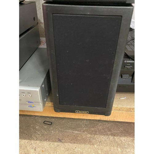 2344 - Denon 4-piece midi system & Mission speakers