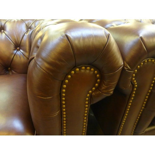 1302 - New Allington brown leather armchair, original RRP £833.33 + VAT (4083-9) * This lot is subject to V... 