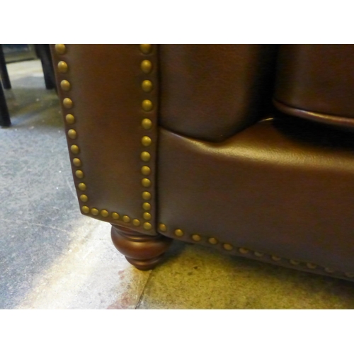 1302 - New Allington brown leather armchair, original RRP £833.33 + VAT (4083-9) * This lot is subject to V... 