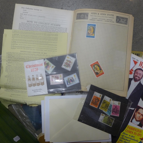 1110 - A box of vintage magazines and ephemera including The Beatles By Royal Command **PLEASE NOTE THIS LO... 