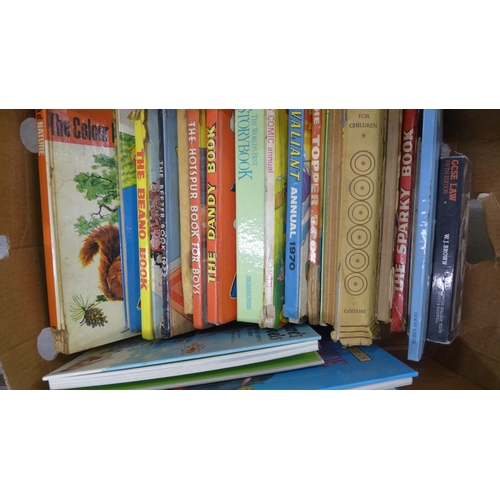 1140 - A collection of books, annuals, records and glassware **PLEASE NOTE THIS LOT IS NOT ELIGIBLE FOR POS... 