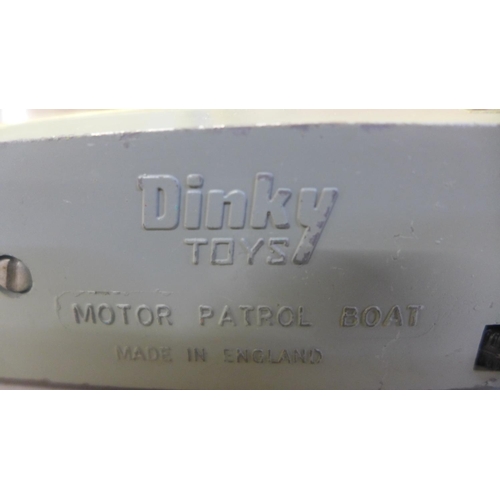 745 - A Corgi Major Toys 113 Chubb Pathfinder Airport Crash Truck, boxed, box a/f and a Dinky Toys Motor P... 