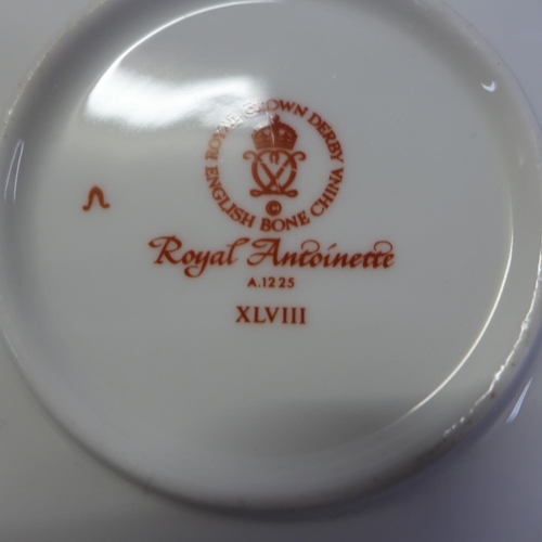 753 - A collection of Royal Crown Derby Derby Posies, Royal Antoinette and Royal Pinxton Roses porcelain