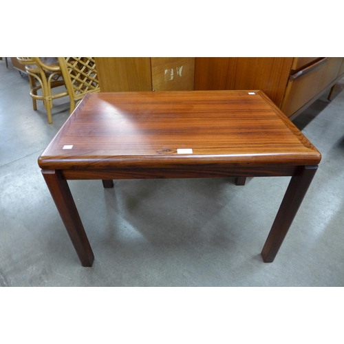 111 - A Danish simulated rosewood coffee table