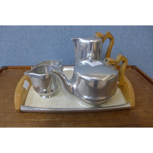 379 - A Picquot tea and coffee service