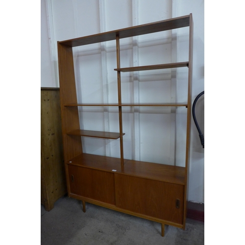 42 - A teak room divider