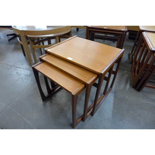 70 - A G-Plan Quadrille teak nest of tables