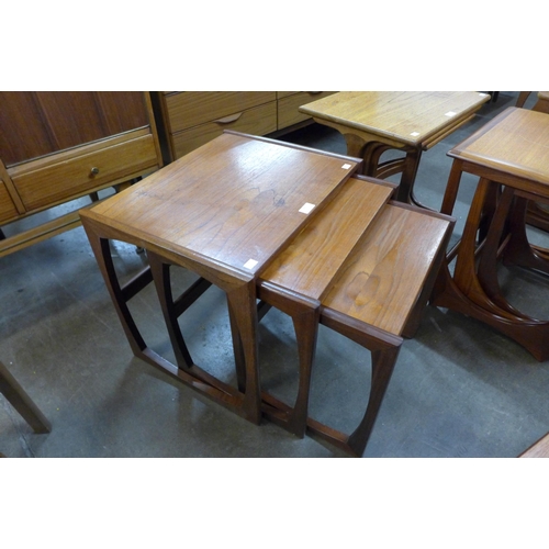 71 - A G-Plan Quadrille teak nest of tables